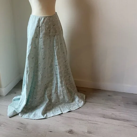 wulfka linen maxi skirt --Rare find! EUC - Picture 3 of 4